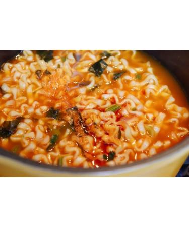 Ottogi JIN Jjambbong Ramen Champong Spicy Seafood Korean Noodles Soup 130g (Pack of 8) - Buy Online on SooperMarket.com