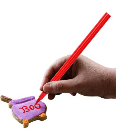 Food Coloring Markers - Food Grade Gourmet Writers for Cake Ultra Fine Thick Tip Food Grade Gourmet Writers Cookie Decorating Supplies 10 Colors Red - Buy Online on SooperMarket.com