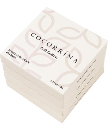 Cocorr na Fragrance Wax Cubes - 4 x 60g Soft Cotton Scented Melts for Home Decor Perfect Gift Set for Christmas & Birthdays - Buy Online on SooperMarket.com