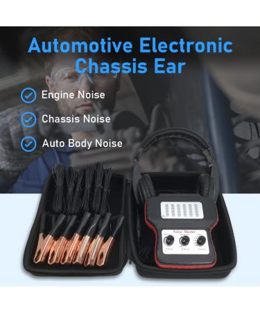 Chassis Ear Automotive Engine Noise Finder Tool | 6 Channel Sound Detector for Troubling Engine Noises | International Shipping Available - Buy Online on SooperMarket.com