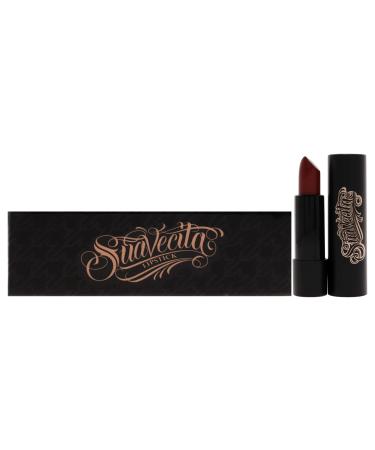 Suavecita Lipstick Victory True Red with Blue Undertones Long Lasting Lip Makeup Vegan