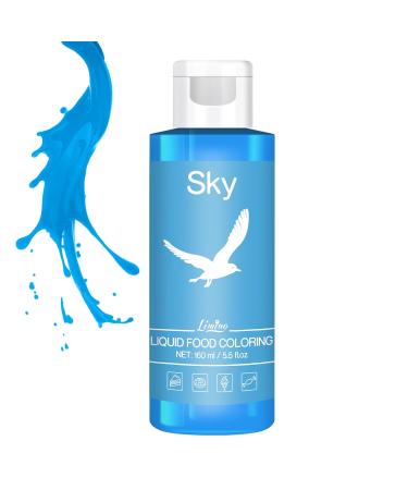 Sky Food Coloring - 160ml Liquid Color for Cakes Baking Cookies & More - Sugar-Free Concentrated Food Dye for Tortendeco Drinks Easter Eggs & DIY Slime - Buy Online on SooperMarket.com