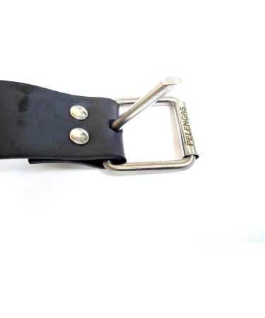 Adjustable Rubber Marseille Dive Weight Belt - Black - 59 inch - Buy Online on SooperMarket.com