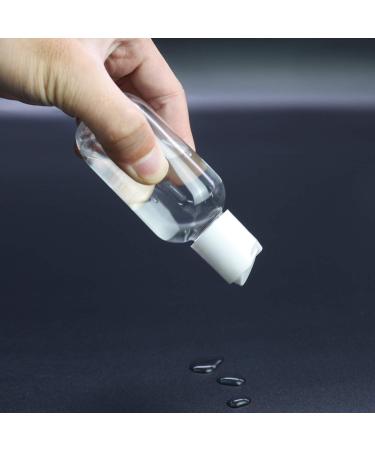 TrendBox 60ml Empty Plastic Refillable Bottles - Disc Top Flip Cap - 6 Pack | Ideal for Essentials Shipping Worldwide - Buy Online on SooperMarket.com