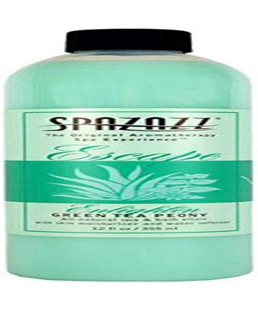 Spazazz SPZ-126 Escape Aromatherapy Elixir Bottle  12-Ounce  Green Tea Peony Enlighten