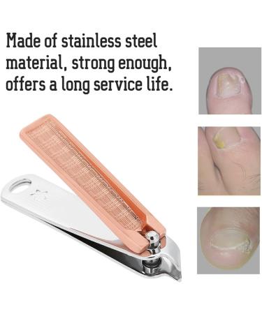 Nail Clippers Alloy Bevel Oblique Nail Cutter Manicure Pedicure Finger Toe Scissors for Home Gift - Buy Online on SooperMarket.com