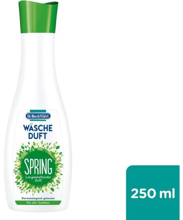 Dr. Beckmann Laundry Air Spring - Fresh Long-Lasting Fragrance for All Textiles | 250 ml | No Fabric Softener Needed - Buy Online on SooperMarket.com