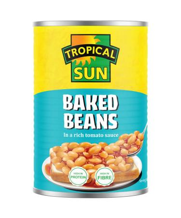 2 x Tropical Sun Baked Beans in Tomato Sauce 12 x 400g