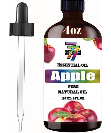 Apple Fresh Essential Oil (4 oz/120 ml) - Apple Fresh oils used in diffusers humidifiers home baths cleaning products yoga DIY soaps and DIY scented candles - Buy Online on SooperMarket.com