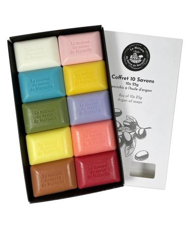 Pack of 10 Soaps Hotel 25 g Argan Oil - Maison du Savon de Marseille