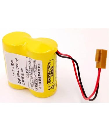 WELLVEUS 8 Pack BR-CCF2TH 6V 5000mAh Battery - Compatible with Fanuc A98L-0001-0902/A98L-0031-0006 PLC - International Shipping Available - Buy Online on SooperMarket.com