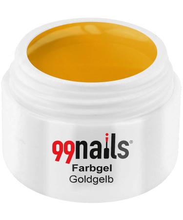 99nails Color Gel - Golden Yellow 1 pack (1 x 5 ml)