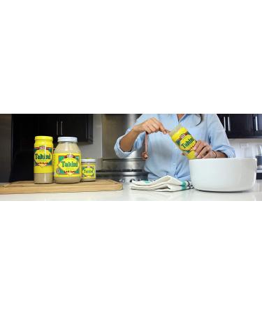 Ziyad Tahini 16 oz - Authentic Imported Sesame Paste - Buy Online on SooperMarket.com