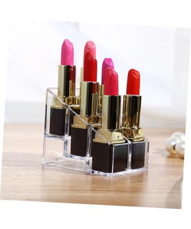 ABOOFAN 2pcs for Case Display Lipgloss Storage Slots Stand Organizer Transparent Shelf Lipsticks Acrylic mediumx2pcs As Shownx2pcs - Buy Online on SooperMarket.com