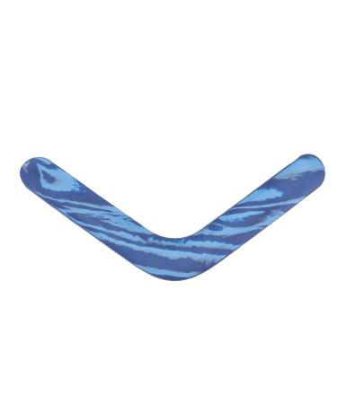 Toyandona Boomerang toys from Eva safely returning boomerang triangle leisure toy for children outdoor games birthday party toys for children (blue)