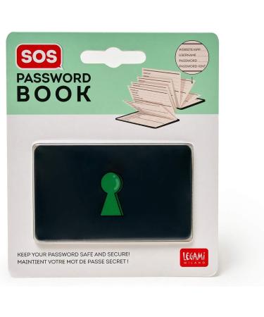 Legami PSW0001 Sos Password Book with Magnets - Secure Your Passwords Internationally - Buy Online on SooperMarket.com