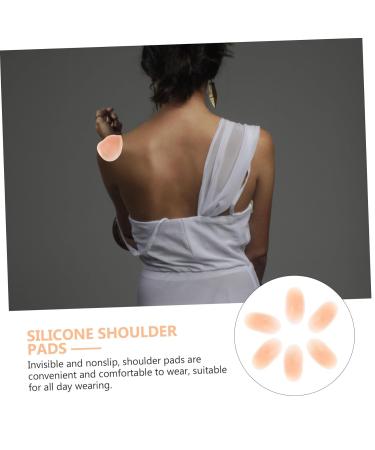PLAFOPE 3 Pairs adhesive shoulder pads shoulder pads for clothing 3.5X7.5X13CM As Shown - Buy Online on SooperMarket.com
