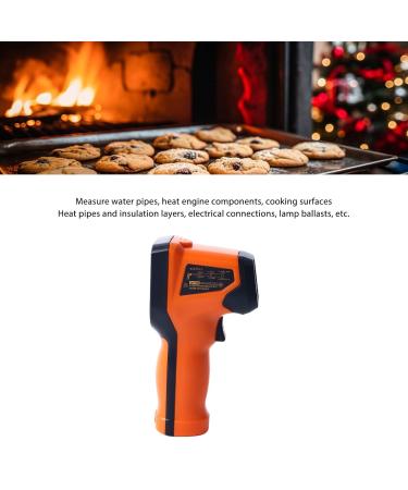 Non-Contact Infrared Thermometer for Cooking | Laser Food Temperature Pistol -50 to 600 ( 58 to 1112 ) - Ideal for Accurate Temperature Measurements - Buy Online on SooperMarket.com
