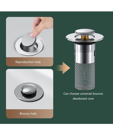 Efficient & Sink Strainer Convenient & Sink Plug Installs Keep Your Drain Clear With Ease Sink Plug - Buy Online on SooperMarket.com