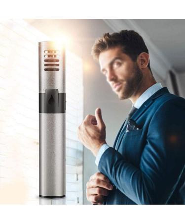 Nose and Ear Hair Trimmer - USB Rechargeable Waterproof Facial Hair Clipper for Men & Women - Dual Edge Blades for Easy Cleansing - Buy Online on SooperMarket.com