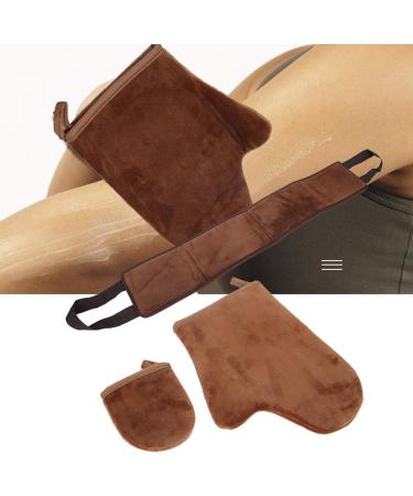 Back Tanning Applicator Self Tanning Mitt Applicator Mit Soft Reusable Exfoliator Glove Tanning Cream Lotion Mousse Oil Application Gloves for Body - Buy Online on SooperMarket.com