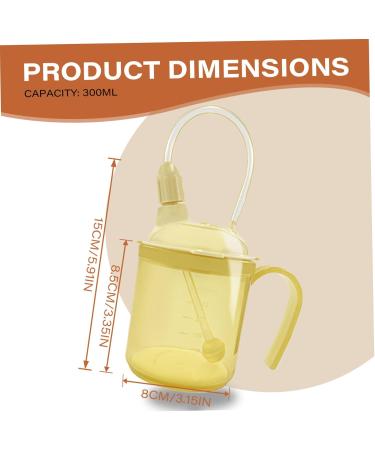 Beakers for Elderly 300ml Spill Proof Adult Sippy Cup with Scale 3-in-1 Dysphagia Cups with Straw and Handle Adult Drinking Cup for Elderly Disabled Patient Maternity Kids Adult Sippy Cup - Buy Online on SooperMarket.com