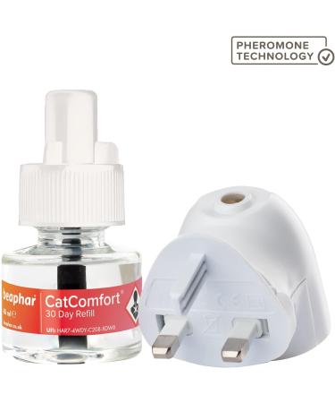 Beaphar CatComfort Calming Starter Kit | Reduces Anxiety & Stress | Firework Fear Relief | 70m Coverage | Lasts 30 Days - Buy Online on SooperMarket.com