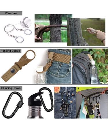 ISOP Emergency Survival Kit | Essential Survival Gear for Camping Hiking & Outdoor Adventures | Complete Emergency Tools Set - Buy Online on SooperMarket.com