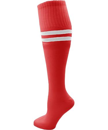 Winterlace Kids Soccer Socks 6 Pairs - Youth Knee High Athletic Sports Team Pack for Boys Girls - Assorted Small Sizes - Buy Online on SooperMarket.com