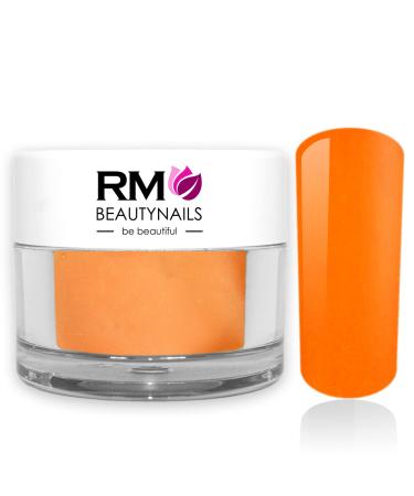 Acrylic Color Powder Mango Orange Powder Nail Design Nails Fingernail RM Beautynails 1 Pack (1x 10g) Mango 10g