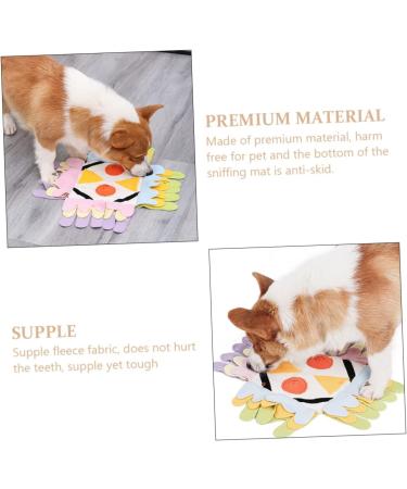 Hohopeti Owl Sniffing Pad Dog Snuffle Puzzle Mat Snuffle Mat for Medium Dogs Vocalize Nose Pads - Buy Online on SooperMarket.com