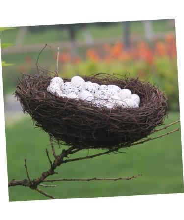 Buy Wofashpuret Artificial Spring Branches & Bird Nest Decor - 20cm Floral Moss Decoration for Home & Garden - Buy Online on SooperMarket.com
