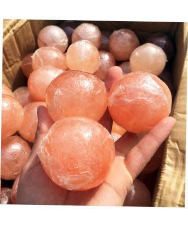 Buy 1pc Crystal Ball Sea Mineral Salt Soap - Natural Rocksalt Sphere for Bath & Skin Care | International Shipping Available - Buy Online on SooperMarket.com