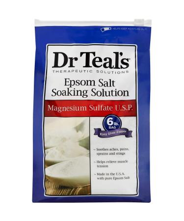 Dr. Teal's Epsom Salt 2 6 Lb Bags