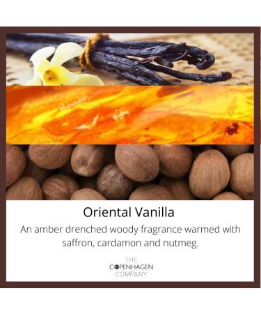 Luxury Scented Candle Gift - Oriental Vanilla | 45 Hours Burn Time | 7oz by The Copenhagen Company - Buy Online on SooperMarket.com