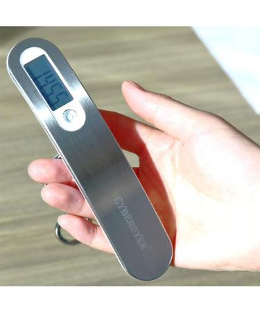 110 lbs Digital Bow Scale | Recurve Archery & Hunting Poundage Scale with LCD Display (Silver) - Buy Online on SooperMarket.com