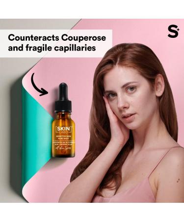 SkinLabo - Concentrated Shot Sensitive Skin. Face serum to prevent skin redness. Couperose treatment. 15 ml. - Buy Online on SooperMarket.com