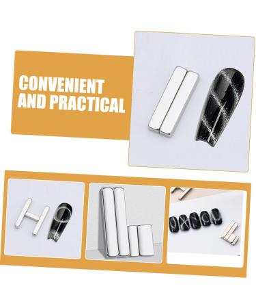 minkissy 4 Sets Nail Magnet Nail Art Tools Nail Gel Polish Nail Tools Magnetic Nail Polish Kit Magnets for Nails Cat Eye Magnetic Tool Magnet for Nails Cat Eye Nail Tool Suite French - Buy Online on SooperMarket.com