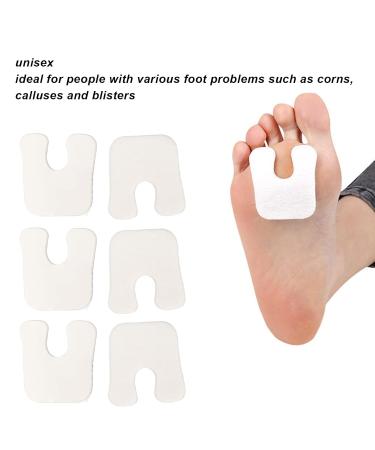 10 Pairs Callus Pads - Self-Adhesive U-Shaped Felt Horseshoe Pads for Foot Rubbing, Blisters, and Corns - Men's Foot Care Solution - Buy Online on SooperMarket.com