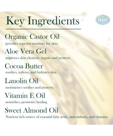 Buy Baar Palma Christi Skin Lotion - Organic Castor Oil Cocoa Butter & Aloe Vera - 8 fl. oz | International Shipping Available - Buy Online on SooperMarket.com