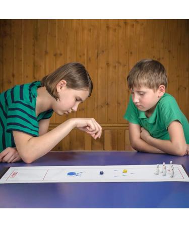 Table Top Bowling Game for Kids and Adults - Fun Family and Friends Board Game for Team Training - Easy Setup and Compact Storage - Buy Online on SooperMarket.com