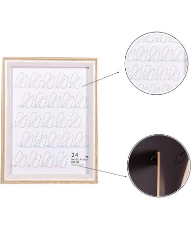 TANG SONG 1 PC 24 Colors Wood FrameNail Drill Grinding Bit Holder Suite Nail Drill Bits Container Nail Drill Bit Display Stand - Buy Online on SooperMarket.com