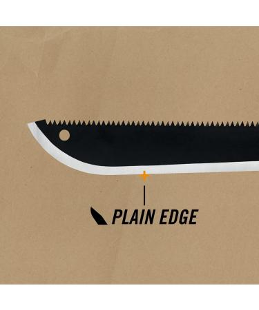 Gerber Gear 30-001790 Gator Machete 25 Inch  with Sheath  Black - Buy Online on SooperMarket.com