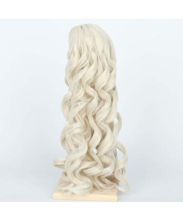 8-9 Inch Blonde Curly Doll Wig for 1/3 BJD MSD DOD Pullip Dollfie - Non-Human Hair - Buy Online on SooperMarket.com