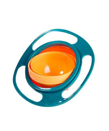 Magic Gyro Bowl for Babies - 360 Rotating Spill-Proof Feeding Bowl with Lid | Creative & Cute Design for 6+ Months - Buy Online on SooperMarket.com