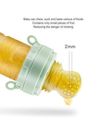Buy Cute Soft Silicone Baby Food Feeder Squeeze Spoon Pacifier for Toddlers - International Shipping - Buy Online on SooperMarket.com