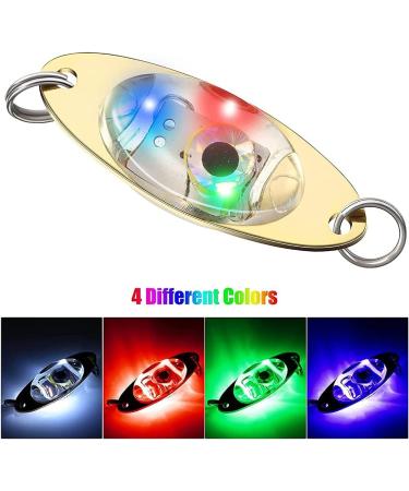 OUHUAN 10pcs LED Fishing Lure - Underwater Blinker Halibut Flasher for Trolling & Deep Drop Fishing Light - International Shipping Available - Buy Online on SooperMarket.com