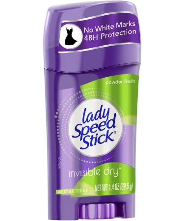 Lady Speed Stick Powder Fresh Antiperspirant & Deodorant 1.4oz (Pack of 4) - Buy Online on SooperMarket.com