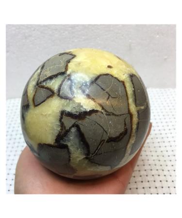Natural Crystal Rough Natural Sphere Beautiful Natural Dragon Septarian Crystal Sphere Ball Stone 1pc for Decoration Gift Decoration feng Shui. 65-75mm