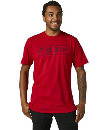 Fox Racing Men's Pinnacle Ss Tee Motorcycle Clothing L Red